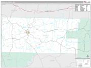 Douglas County, MO <br /> Wall Map <br /> Premium Style 2025 Map