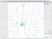 Grundy County, MO <br /> Wall Map <br /> Premium Style 2025 Map