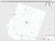 Howard County, MO <br /> Wall Map <br /> Premium Style 2025 Map