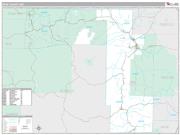 Iron County, MO <br /> Wall Map <br /> Premium Style 2025 Map
