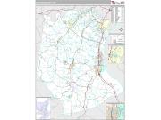 Jefferson County, MO <br /> Wall Map <br /> Premium Style 2025 Map