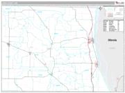 Lewis County, MO <br /> Wall Map <br /> Premium Style 2025 Map