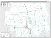 Lincoln County, MO <br /> Wall Map <br /> Premium Style 2025 Map