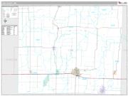 Linn County, MO <br /> Wall Map <br /> Premium Style 2025 Map