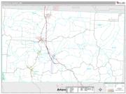 McDonald County, MO <br /> Wall Map <br /> Premium Style 2025 Map