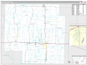 Macon County, MO <br /> Wall Map <br /> Premium Style 2025 Map