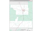 Madison County, MO <br /> Wall Map <br /> Premium Style 2025 Map