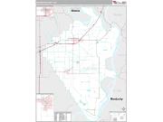 Mississippi County, MO <br /> Wall Map <br /> Premium Style 2025 Map