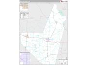 Moniteau County, MO <br /> Wall Map <br /> Premium Style 2025 Map