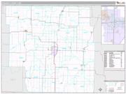 Nodaway County, MO <br /> Wall Map <br /> Premium Style 2025 Map