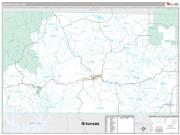 Ozark County, MO <br /> Wall Map <br /> Premium Style 2025 Map