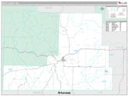 Ripley County, MO <br /> Wall Map <br /> Premium Style 2025 Map