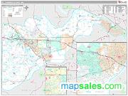 St. Charles County, MO <br /> Wall Map <br /> Premium Style 2025 Map
