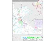St. Francois County, MO <br /> Wall Map <br /> Premium Style 2025 Map