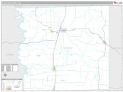 Schuyler County, MO <br /> Wall Map <br /> Premium Style 2025 Map