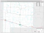 Shelby County, MO <br /> Wall Map <br /> Premium Style 2025 Map