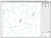 Sullivan County, MO <br /> Wall Map <br /> Premium Style 2025 Map