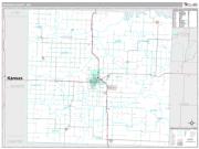 Vernon County, MO <br /> Wall Map <br /> Premium Style 2025 Map