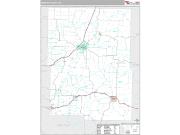 Webster County, MO <br /> Wall Map <br /> Premium Style 2025 Map