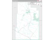 Carter County, MT <br /> Wall Map <br /> Premium Style 2025 Map