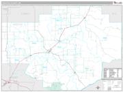 Chouteau County, MT <br /> Wall Map <br /> Premium Style 2025 Map