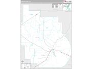 Dawson County, MT <br /> Wall Map <br /> Premium Style 2025 Map