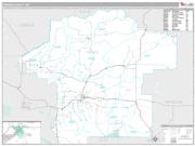 Fergus County, MT <br /> Wall Map <br /> Premium Style 2025 Map