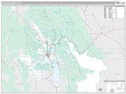Flathead County, MT <br /> Wall Map <br /> Premium Style 2025 Map