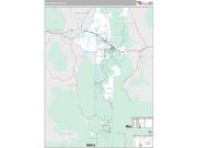 Gallatin County, MT <br /> Wall Map <br /> Premium Style 2025 Map
