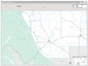Glacier County, MT <br /> Wall Map <br /> Premium Style 2025 Map
