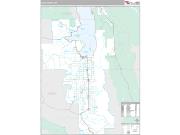 Lake County, MT <br /> Wall Map <br /> Premium Style 2025 Map