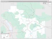 Meagher County, MT <br /> Wall Map <br /> Premium Style 2025 Map
