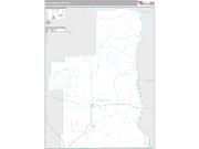 Petroleum County, MT <br /> Wall Map <br /> Premium Style 2025 Map