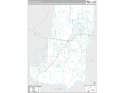 Phillips County, MT <br /> Wall Map <br /> Premium Style 2025 Map