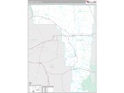 Rosebud County, MT <br /> Wall Map <br /> Premium Style 2025 Map
