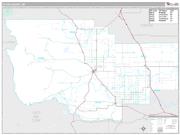 Teton County, MT <br /> Wall Map <br /> Premium Style 2025 Map