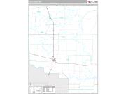 Toole County, MT <br /> Wall Map <br /> Premium Style 2025 Map