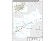 Yellowstone County, MT <br /> Wall Map <br /> Premium Style 2025 Map