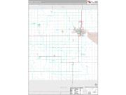 Adams County, NE <br /> Wall Map <br /> Premium Style 2025 Map
