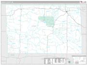 Cherry County, NE <br /> Wall Map <br /> Premium Style 2025 Map