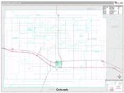 Cheyenne County, NE <br /> Wall Map <br /> Premium Style 2025 Map