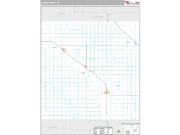 Cuming County, NE <br /> Wall Map <br /> Premium Style 2025 Map
