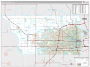 Douglas County, NE <br /> Wall Map <br /> Premium Style 2025 Map
