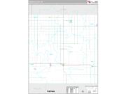Franklin County, NE <br /> Wall Map <br /> Premium Style 2025 Map