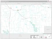 Frontier County, NE <br /> Wall Map <br /> Premium Style 2025 Map