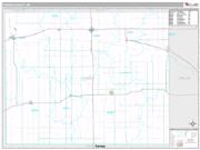 Furnas County, NE <br /> Wall Map <br /> Premium Style 2025 Map