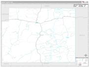 Grant County, NE <br /> Wall Map <br /> Premium Style 2025 Map