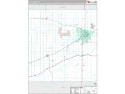 Hall County, NE <br /> Wall Map <br /> Premium Style 2025 Map
