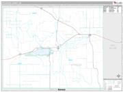 Hitchcock County, NE <br /> Wall Map <br /> Premium Style 2025 Map