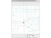 Jefferson County, NE <br /> Wall Map <br /> Premium Style 2025 Map